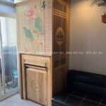 Thiết kế ưu tiên sự tinh gọn, dễ dàng bố trí tại các không gian phòng khách, góc thờ - dễ dàng thờ cúng hằng ngày.